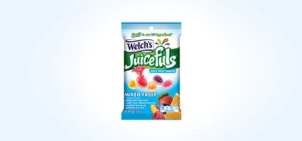 4-ounce bag of Welch’s® Juicefuls® in mixed fruit flavor