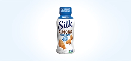 10-ounce bottle of Silk® Almondmilk